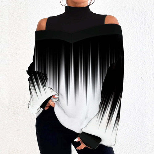 Stilla | Bluse med skulderfri design