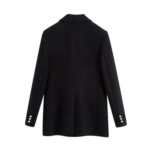 Stilla | Sort Blazer Dame - Formal-Business - Ensfarvet-Einfarvet