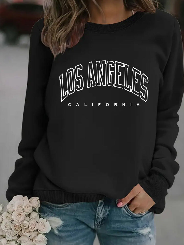 Stilla | Pullover Rundhals Los Angeles Til Kvinder