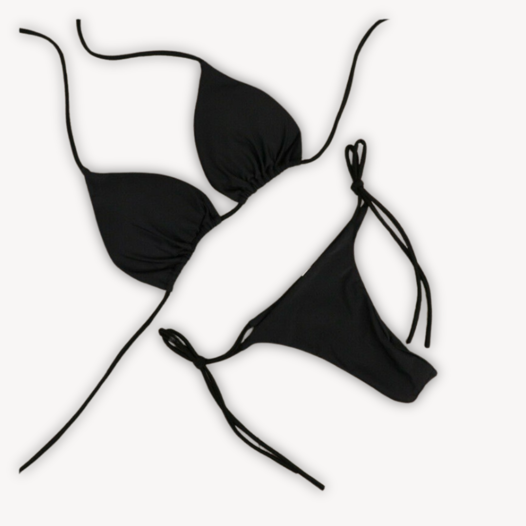 Stilla | Damers Halter Tanga String Bikini Sæt