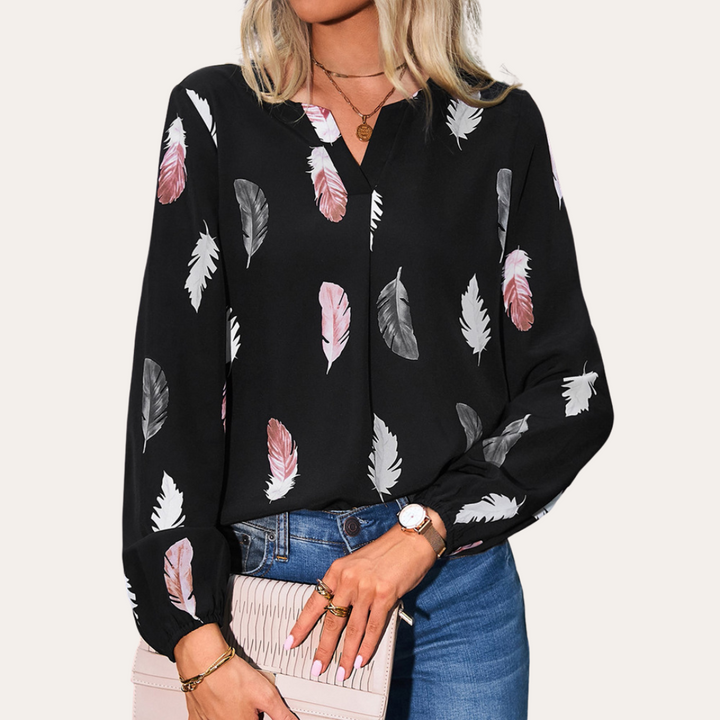 Stilla | Kvinders Chiffon Fedtprint Bluse