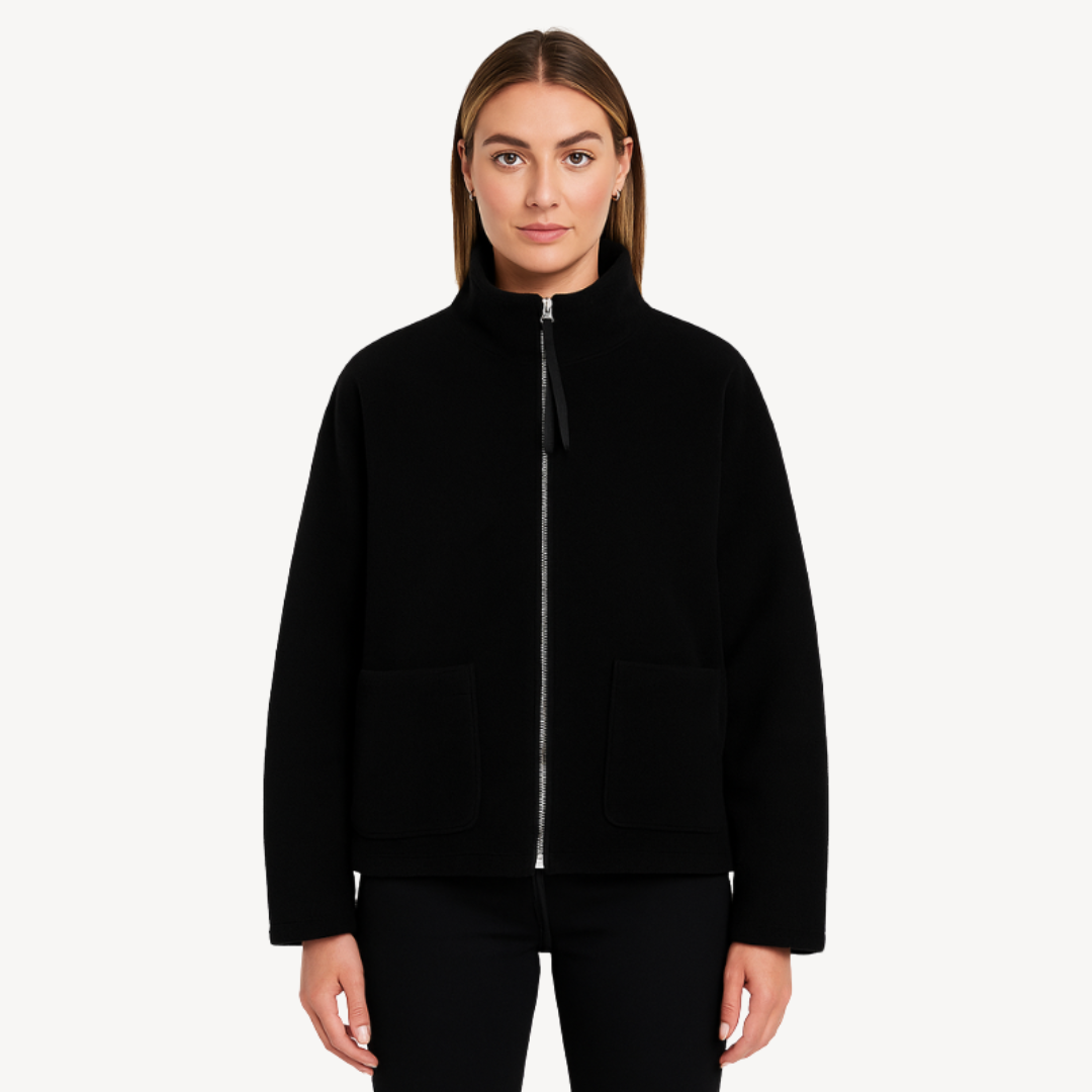 Stilla | Dame Behagelig Zip-Up Fleecejakke