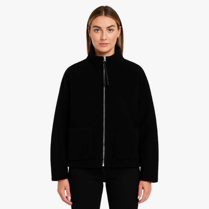 Stilla | Dame Behagelig Zip-Up Fleecejakke