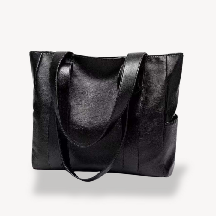 Stilla | Kvinders Faux Læder Tote Bag Skulder Handbag