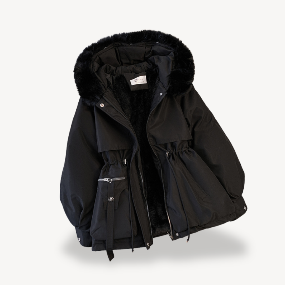 Stilla | Dame Kuns pels Fodret Parka Jakke