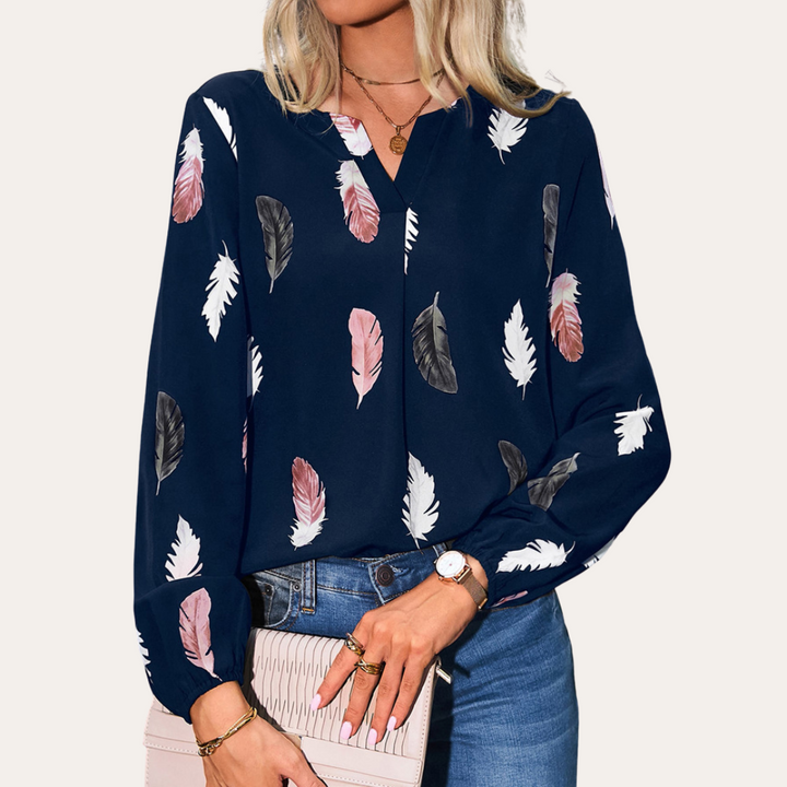 Stilla | Kvinders Chiffon Fedtprint Bluse