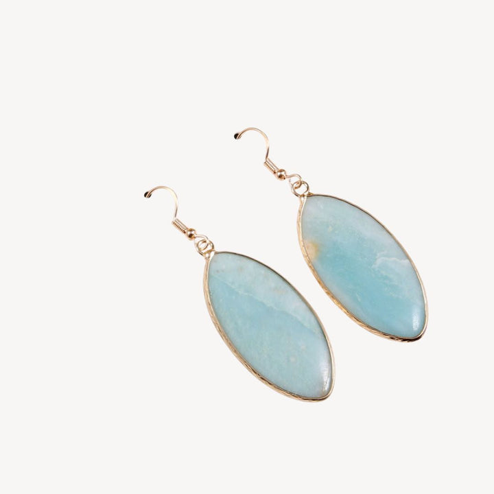 Stilla | Gemstone Drop Øreringe