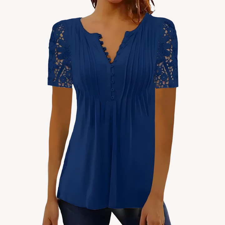 Stilla | Kvinders Blonde Ærme Bluse