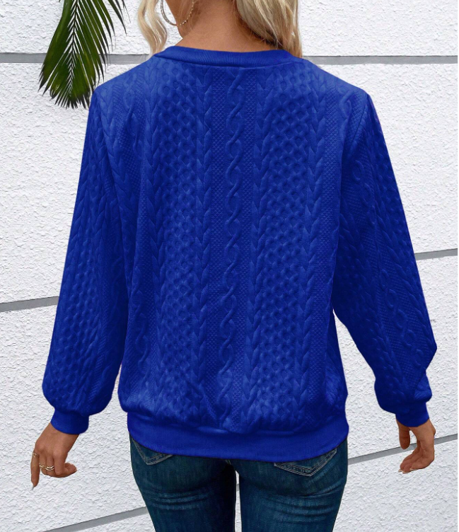Stilla | Sweater med Lynlås