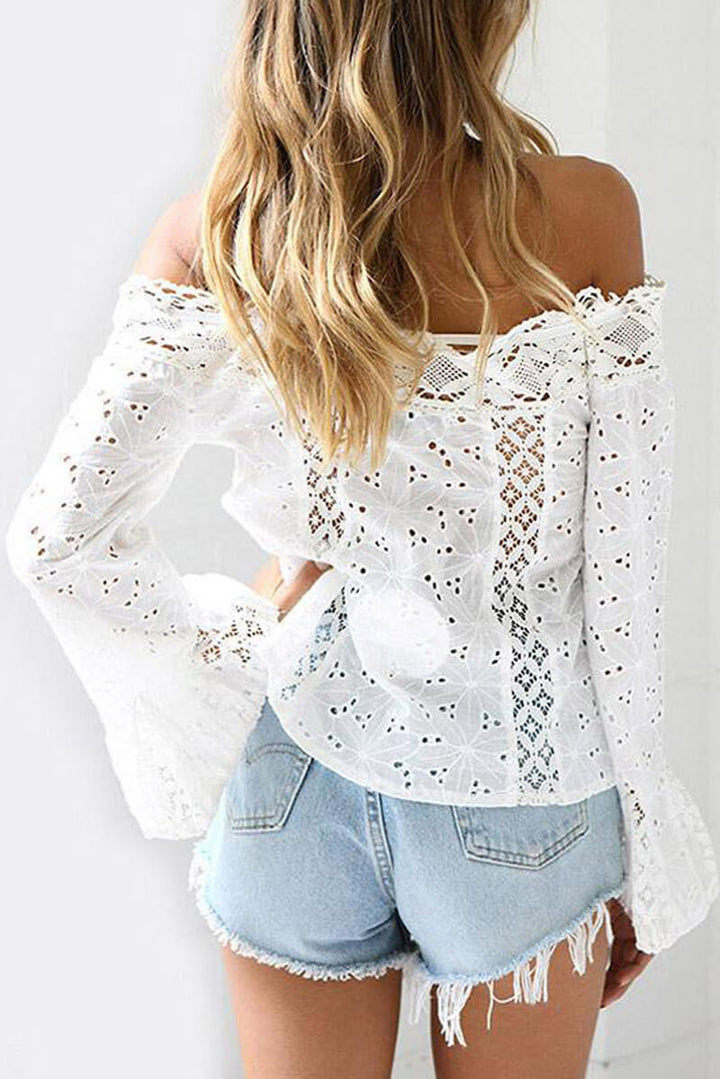 Stilla | Spidsbluse Skulderoverlappende