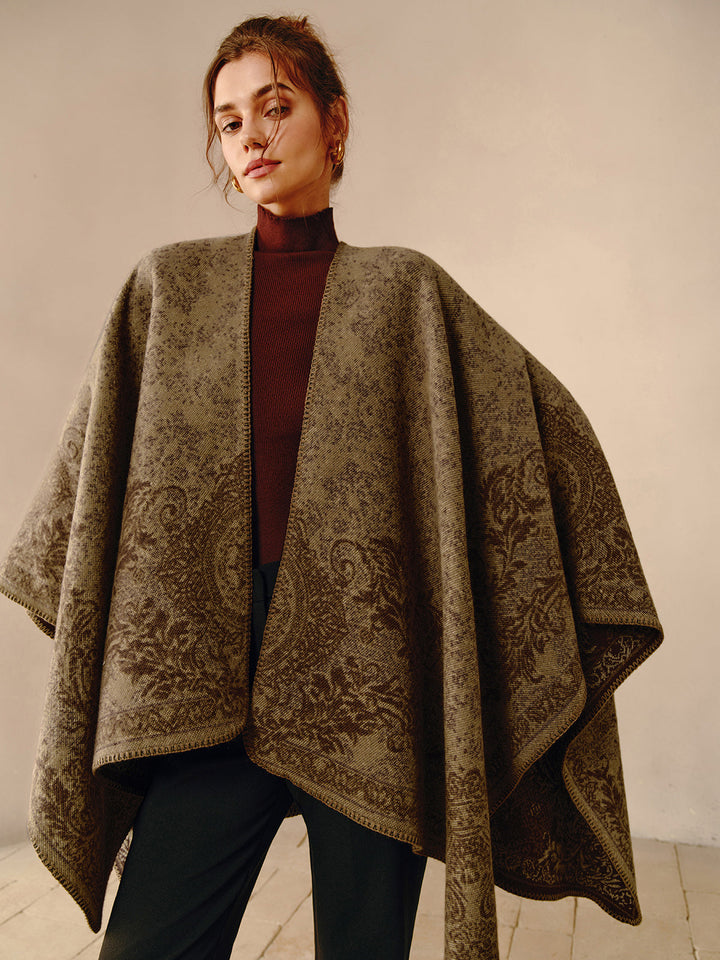 Stilla | Boho Dobbeltstående Poncho