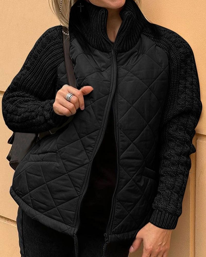 Stilla | Fleece Strikjakke