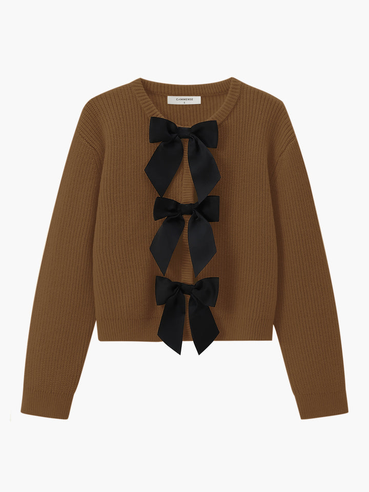 Stilla | Bow-Detail Dame sweater