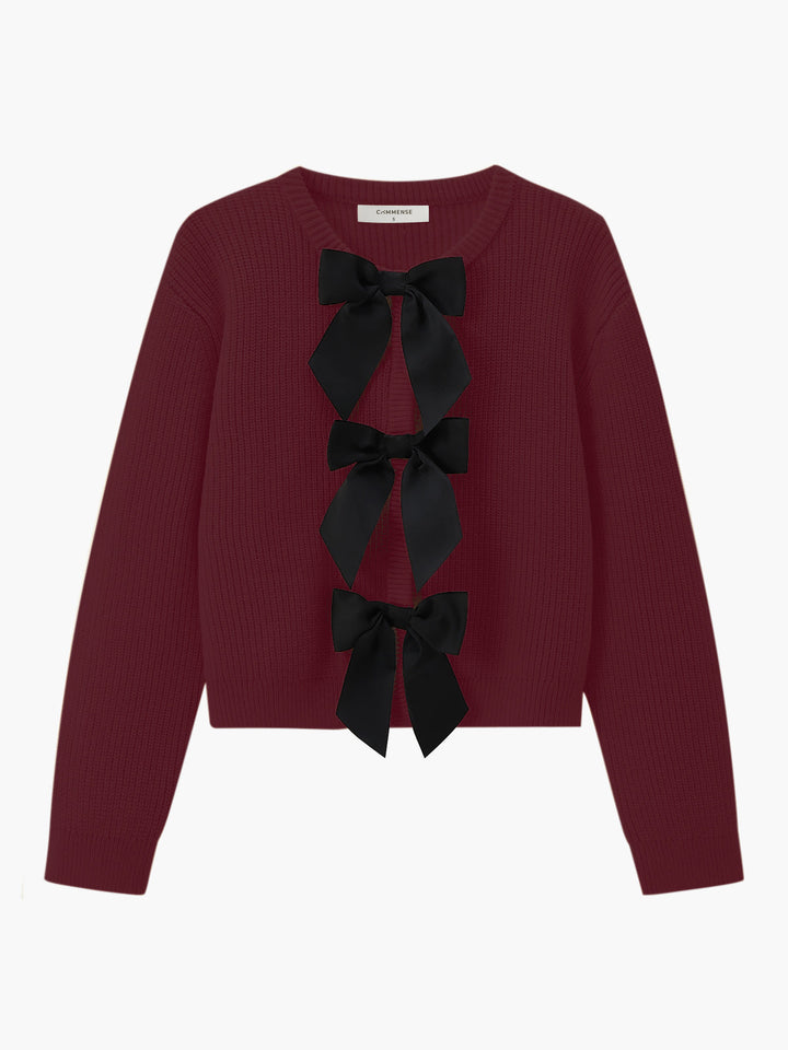 Stilla | Bow-Detail Dame sweater