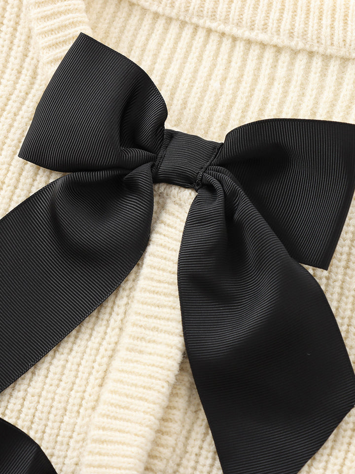 Stilla | Bow-Detail Dame sweater