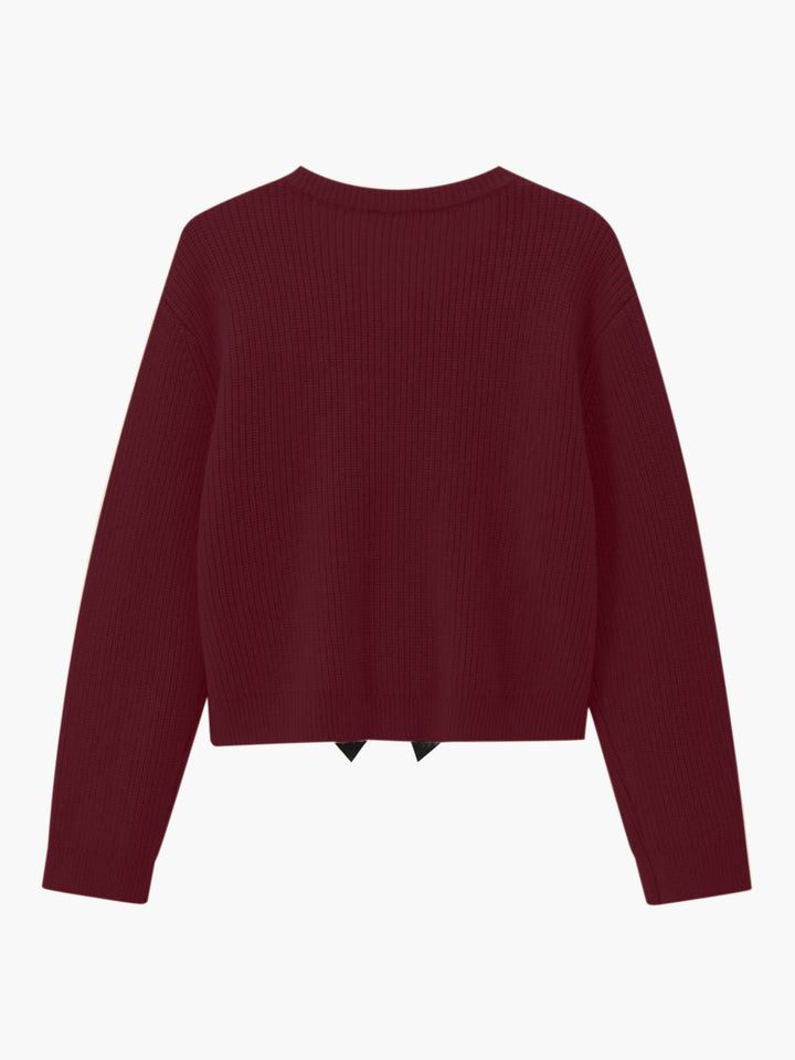Stilla | Bow-Detail Dame sweater