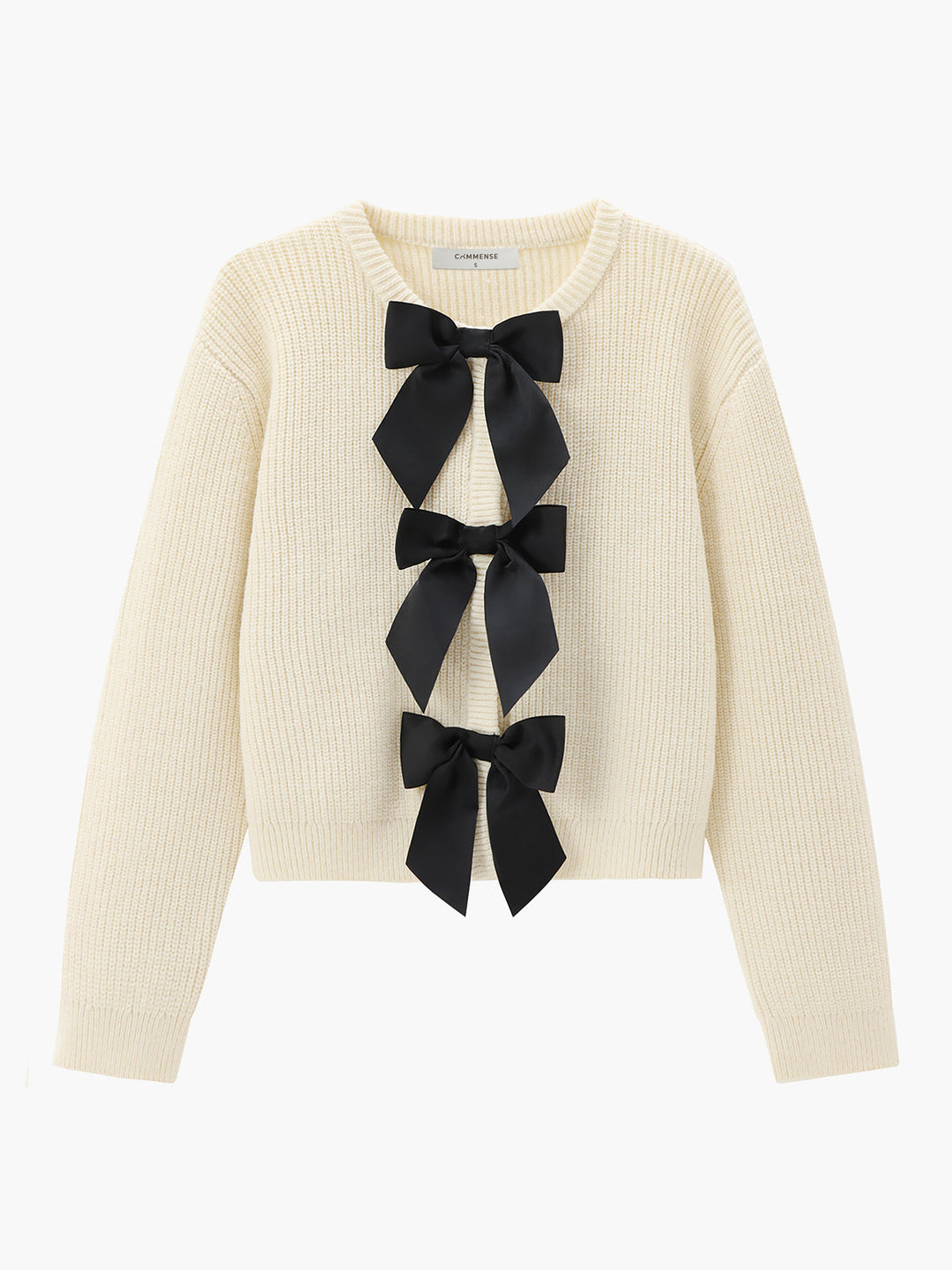 Stilla | Bow-Detail Dame sweater