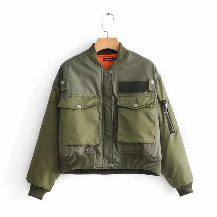 Stilla | Jakke - Dame Trendy Bomberjakke