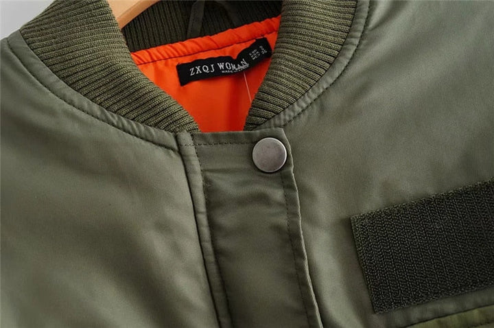Stilla | Jakke - Dame Trendy Bomberjakke