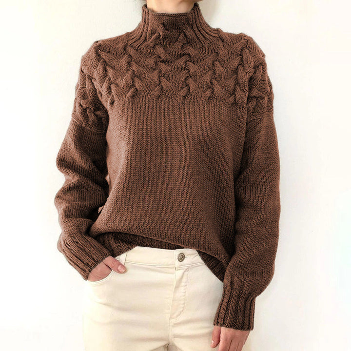 Stilla | Rullekrave Sweater Strikket