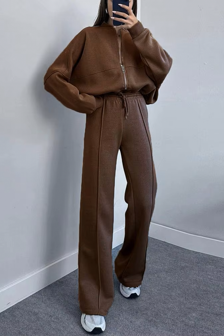 Stilla | Comfort Sæt Med Afslappet Og Bukser Til Et Elegant Og Hyggeligt Look
