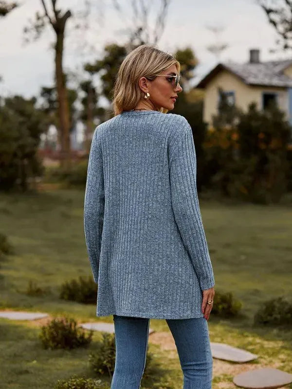 Stilla | Vævet Dame Strikjakke Pullover