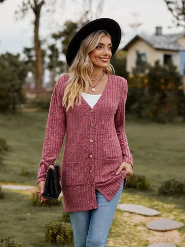 Stilla | Vævet Dame Strikjakke Pullover