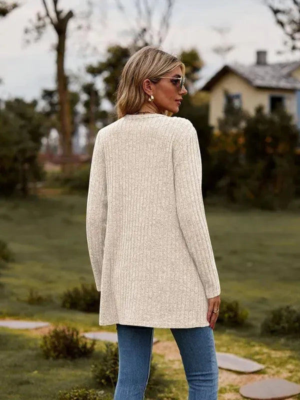 Stilla | Vævet Dame Strikjakke Pullover