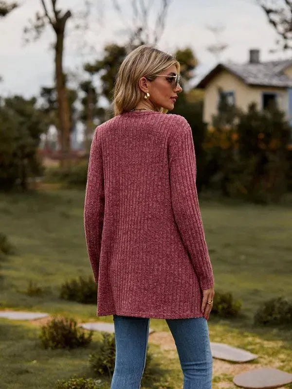 Stilla | Vævet Dame Strikjakke Pullover