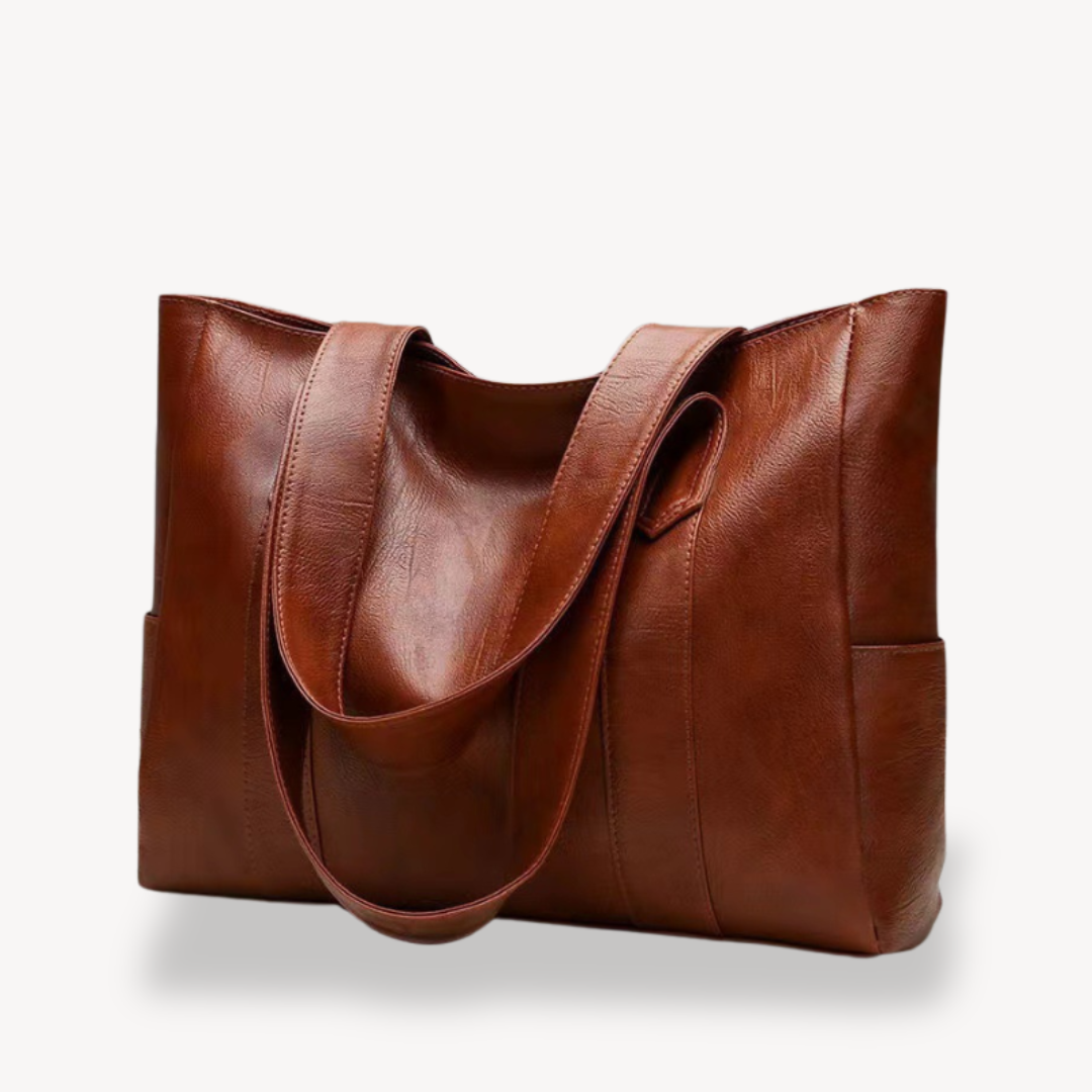 Stilla | Kvinders Faux Læder Tote Bag Skulder Handbag