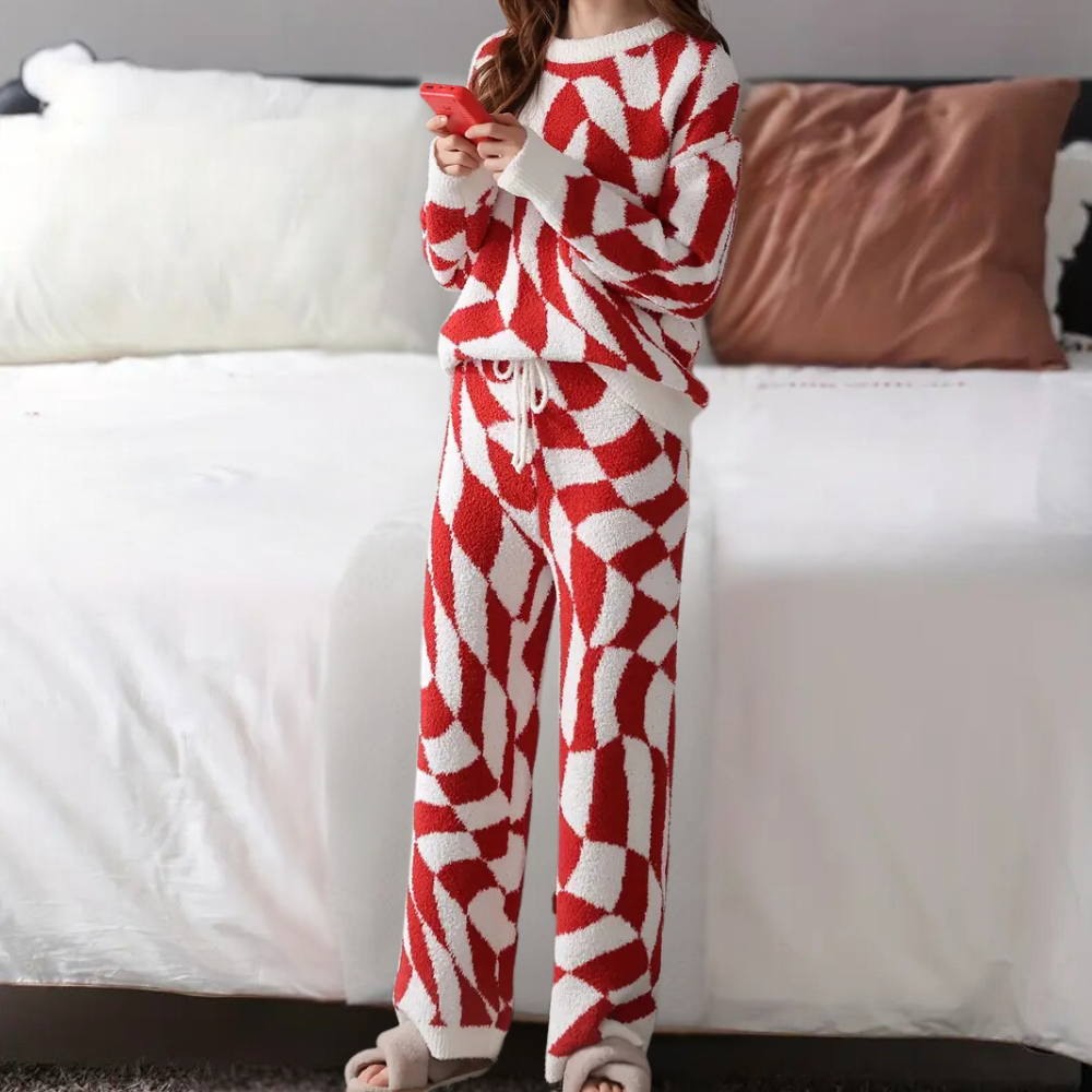 Stilla | Behageligt Pyjama Sæt Til Dame