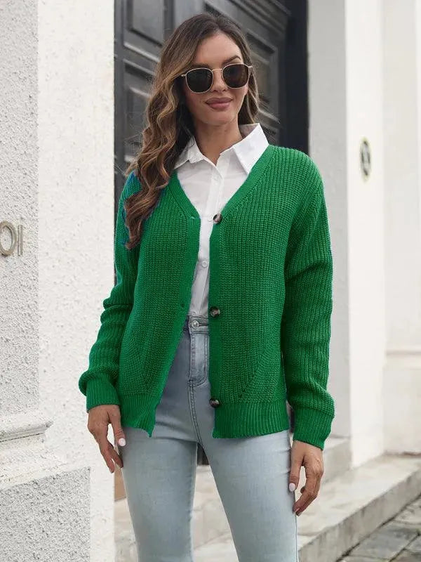 Stilla | Løs strikjakke pullover