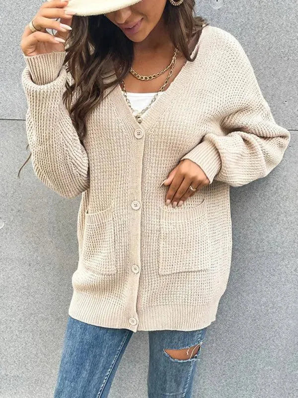 Stilla | Taske Kvinder Strikjakke Pullover