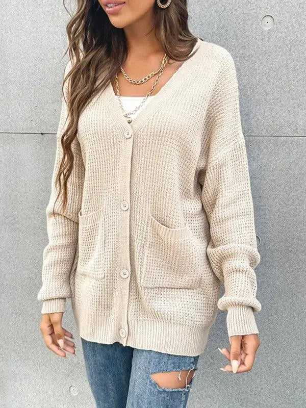 Stilla | Taske Kvinder Strikjakke Pullover