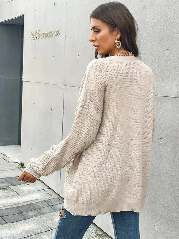 Stilla | Taske Kvinder Strikjakke Pullover