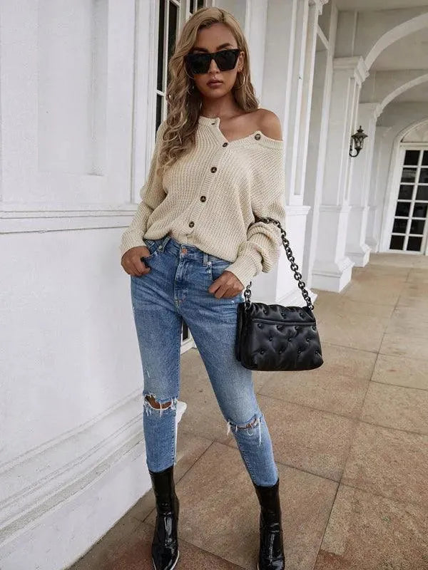 Stilla | Kvinder Strikjakke Pullover