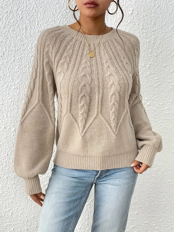 Stilla | Pullover med puffærmer