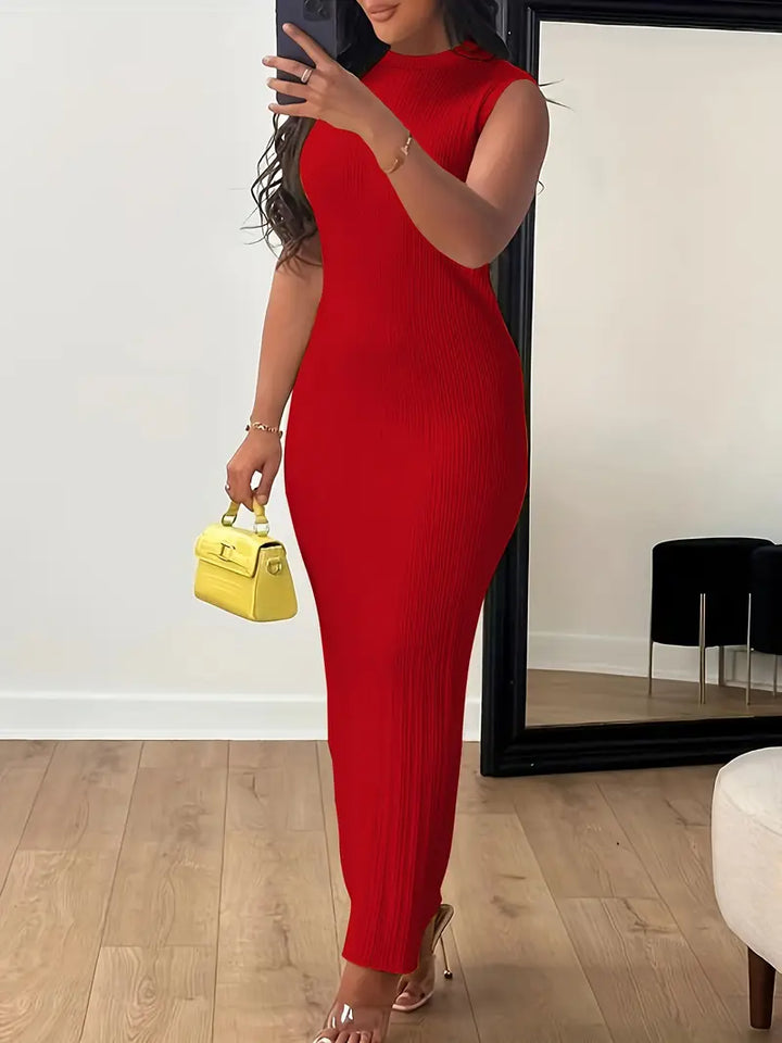 Stilla | Elegant Farverig Bodycon Kjole
