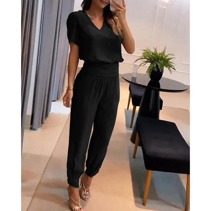Stilla | Trendy Bluse Og Bukser Sæt