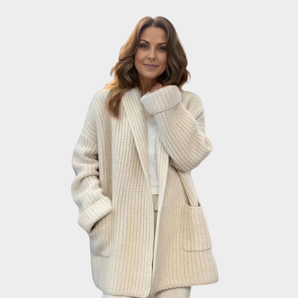 Stilla | Cozy Strikket Uld Cardigan Sweater