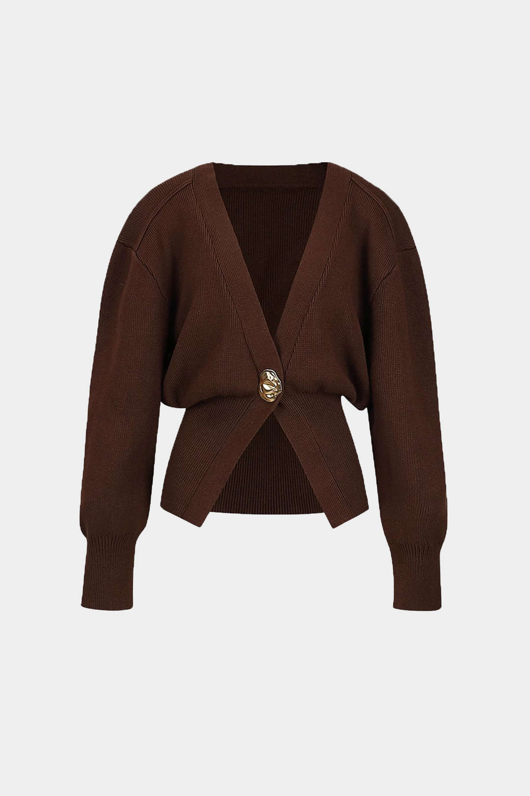 Stilla | Pullover Cardigan med V-Udskæring