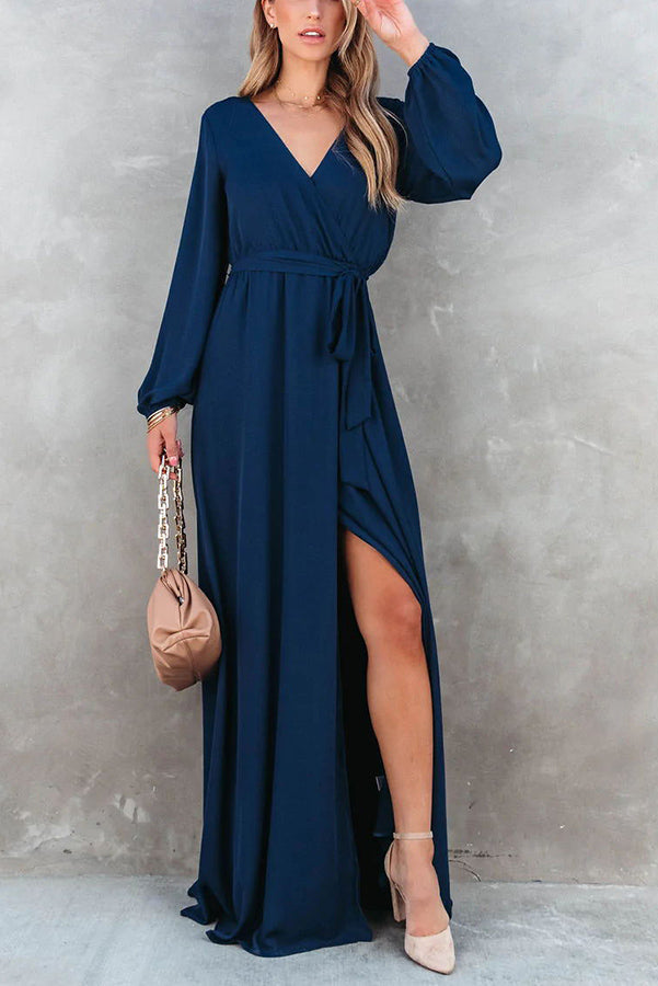 Stilla | Elegance Er Skønhed Front Bind Maxi Kjole