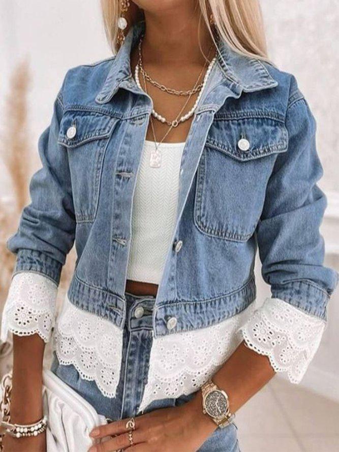 Stilla | Tøj Af Blå Patchwork Denim