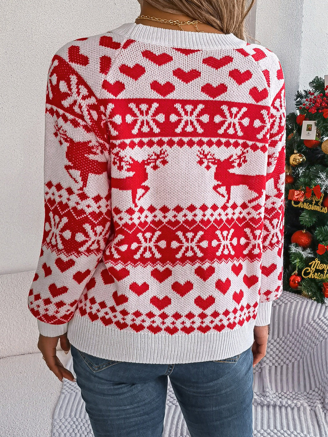 Stilla | Lang Pullover Med Rund Halsudskæring