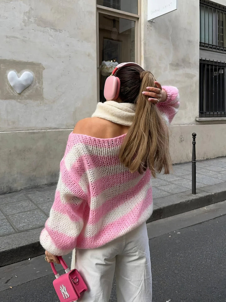 Stilla | Cozy, Letvægts Strik Sweater til Casual Komfort