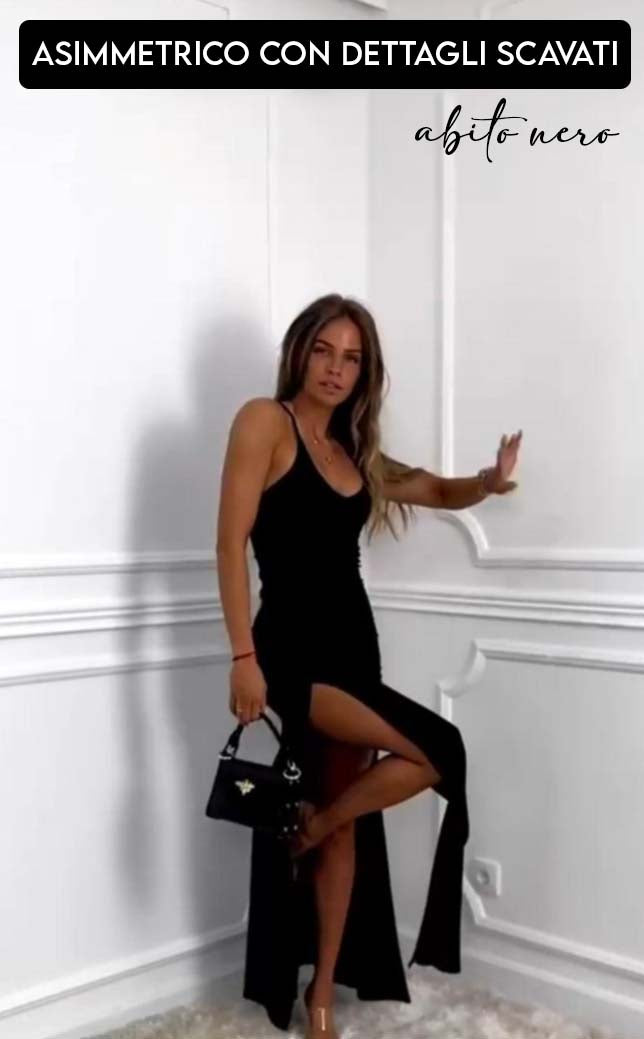 Stilla | Elegant Sort Aftenkjole