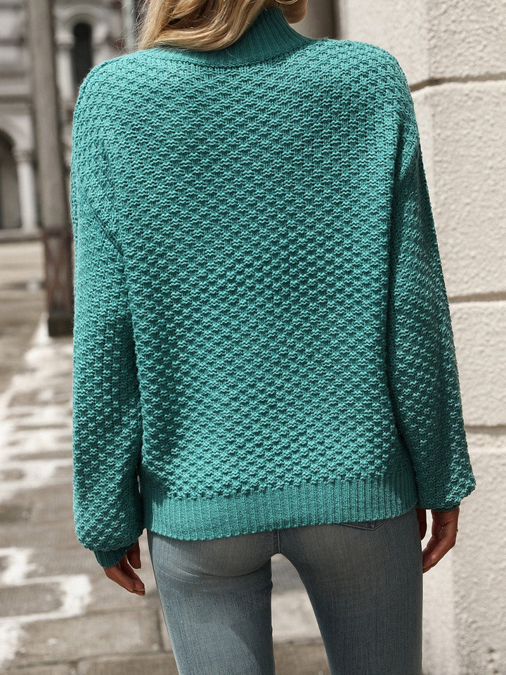 Stilla | Pullover med ståkrave og behagelig pasform