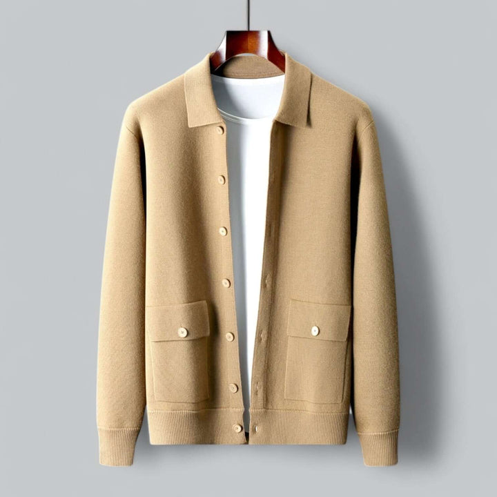 Stilla | Herre Cashmere-blanding Cardigan Jakke