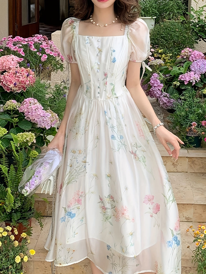 Stilla | Blomsterkjole A-Linje