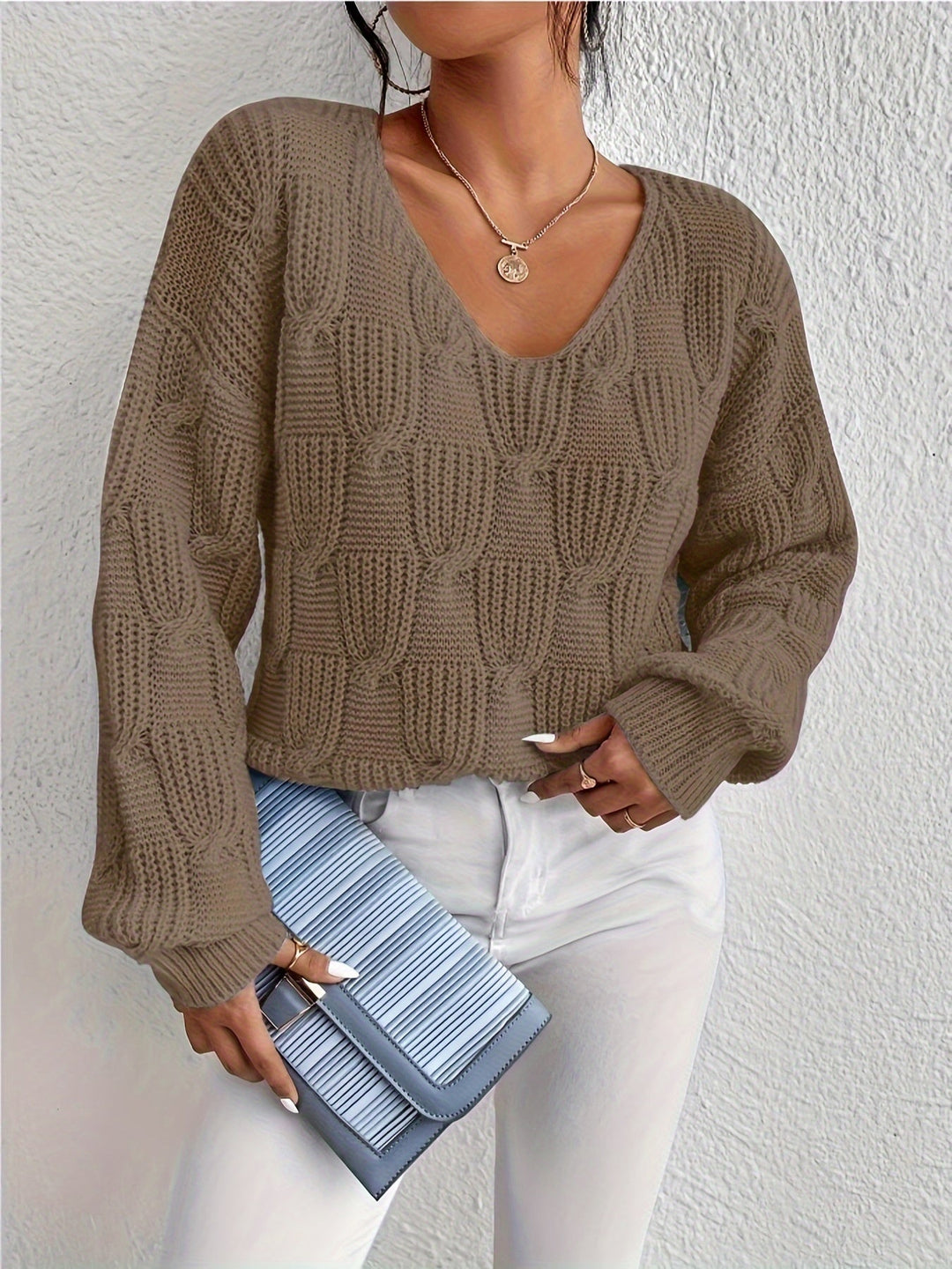 Stilla | V-udskæring Pullover